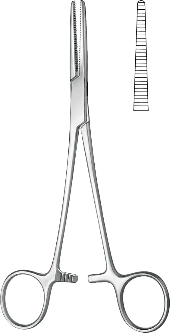 HEMOSTATİK KLEMP SPENCER WELS DUZ 15CM