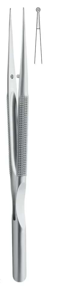 TC PENSET MİKRO YUVARLAK SAP DENGE AYARLI 15CM 1x0,5mm DÜZ