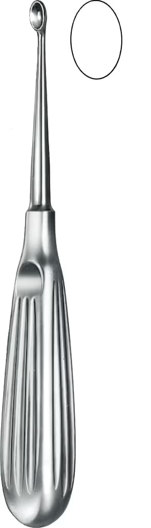 KEMIK KURETI VOLKMANN 17CM FIG.3 10,0MM