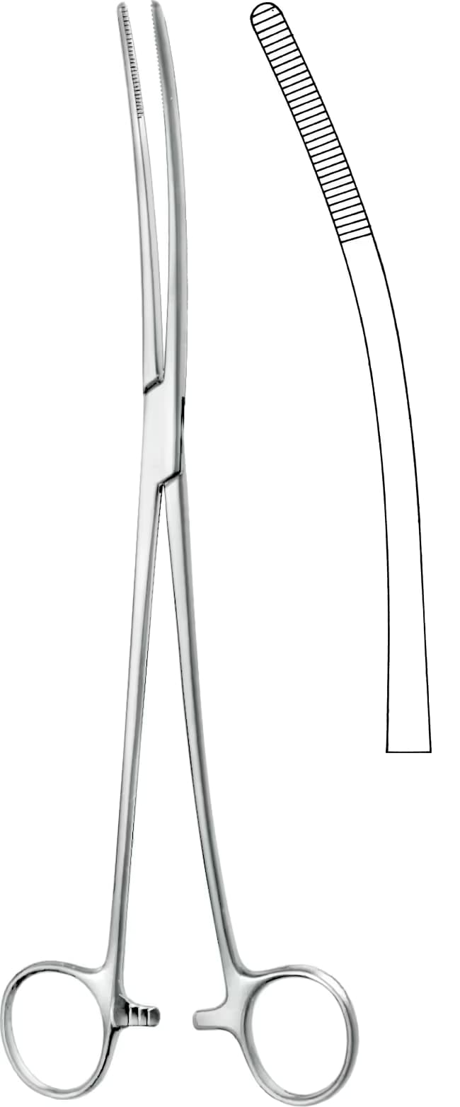 UTERİN PANSUMAN PENSİ BOZEMANN 25CM