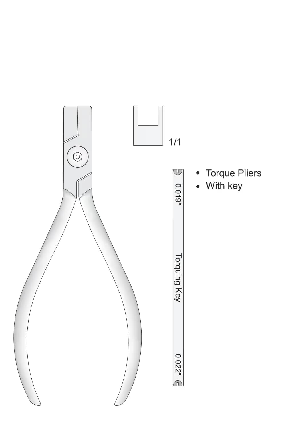 Tork Pensesi 118Mm Anahtarılı