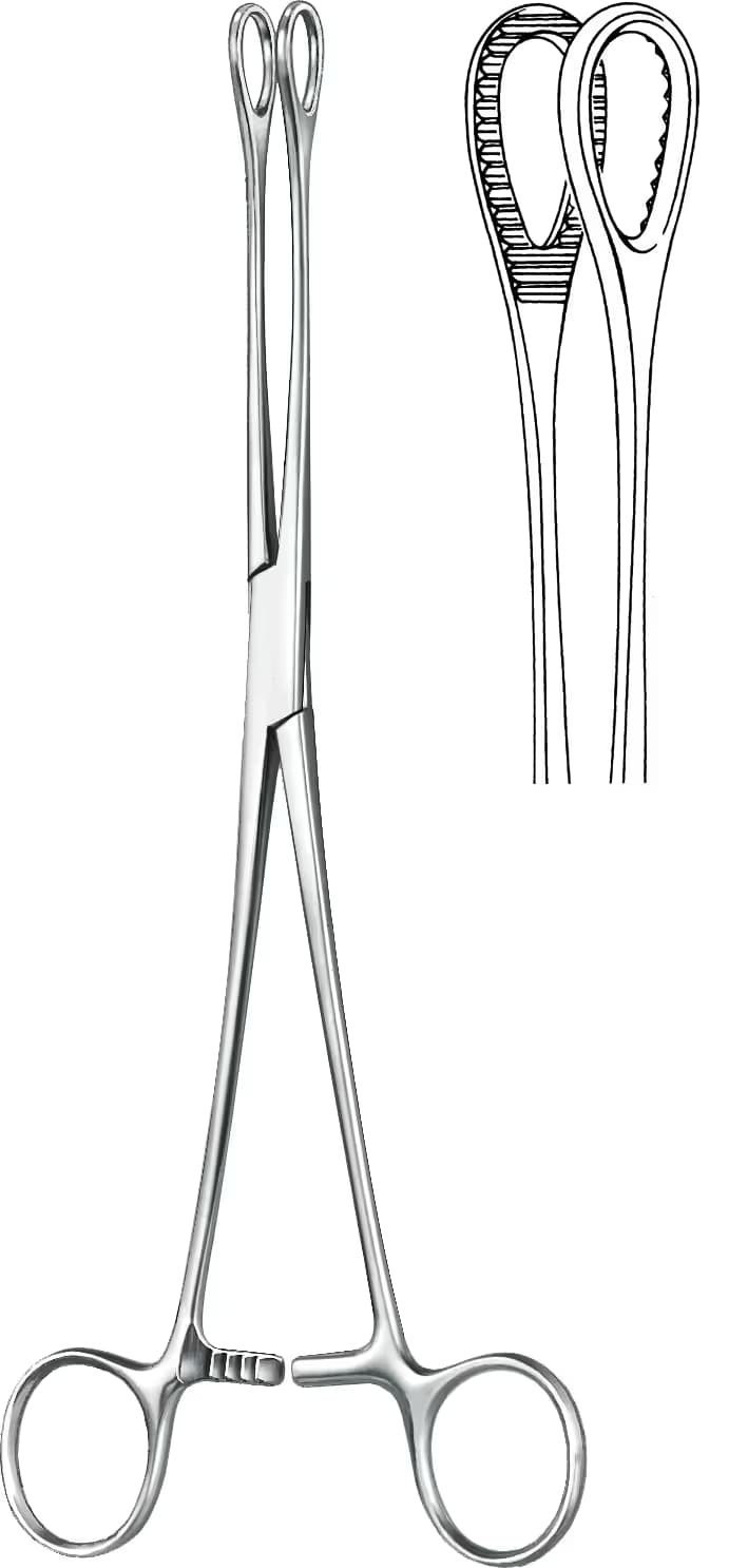 SPANÇ KLEMPİ FOERSTER DİŞLİ 25CM DÜZ