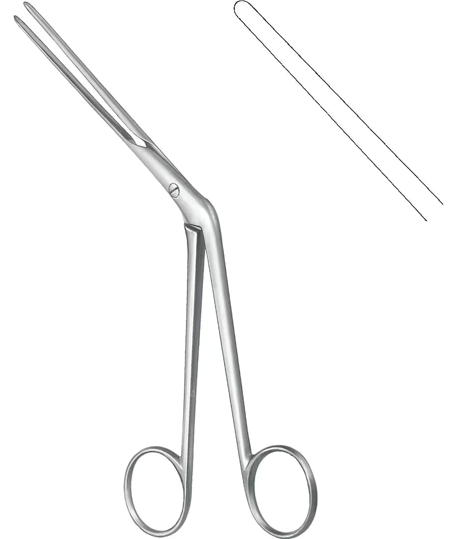 TAMPON FORSEPS LUBET BARBON 20cm
