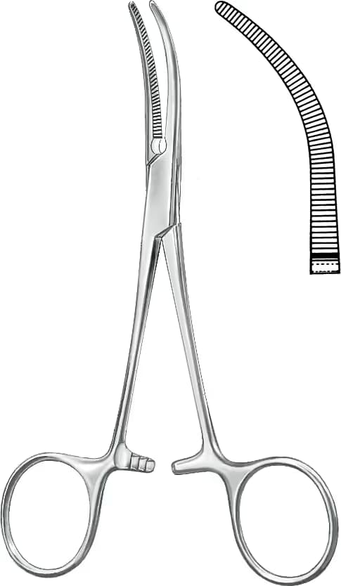 DİSEKSİYON KLEMP BABY-OVERHOLT 13,5CM