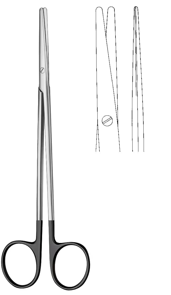 TC SUPERCUT MAKAS METZENBAUM 18cm DÜZ