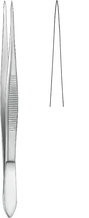 PENSET SPLINTER DÜZ AĞIZ 12,5CM