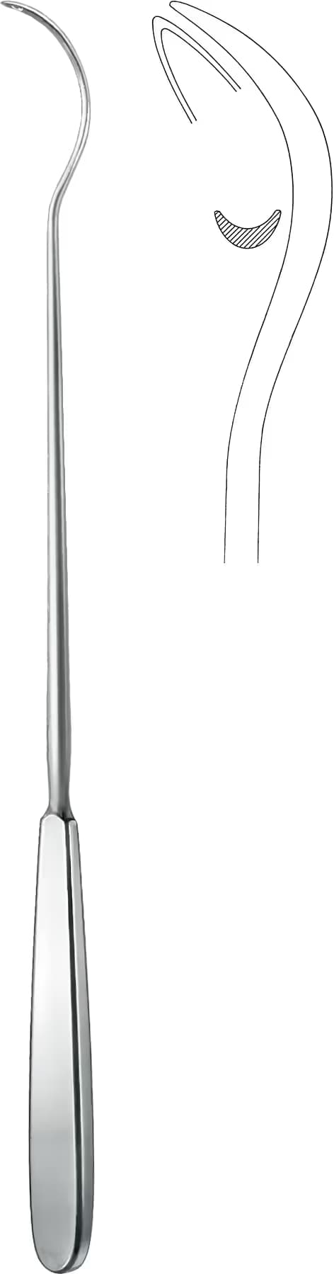 BRUNNER BAĞLAMA İĞNESİ 30CM FIG.2