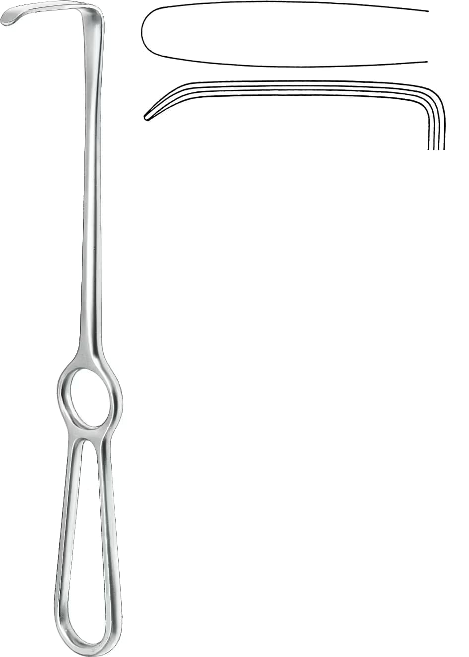 EKARTOR LANGENBECK 22CM 50X11MM