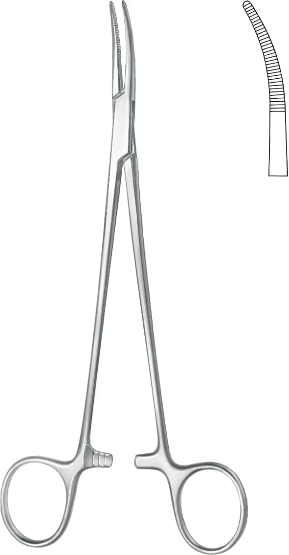TONSIL KLEMP SCHNIDT-SAWTEL 19CM