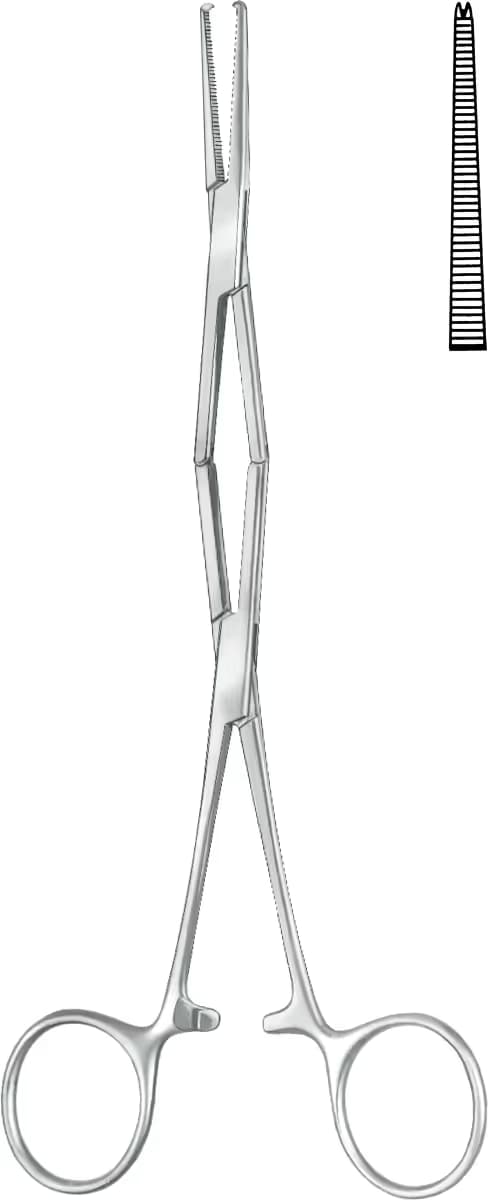 TENDON TUTUCU 21cm 2x3 dişli düz