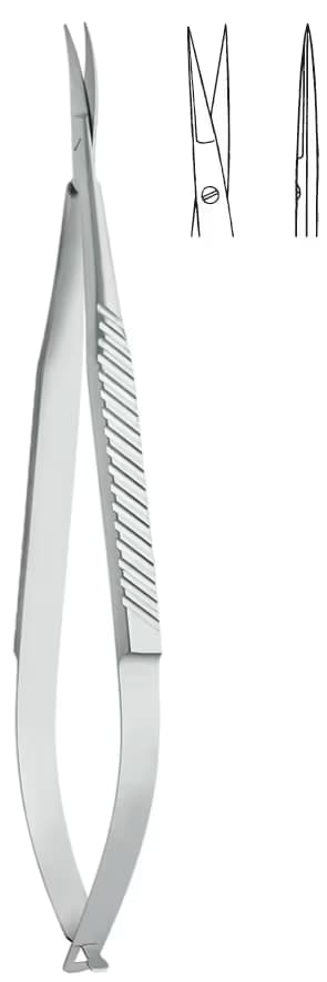 MİKRO MAKAS DÜZ SAP 9MM AĞIZ S/S 15CM DÜZ