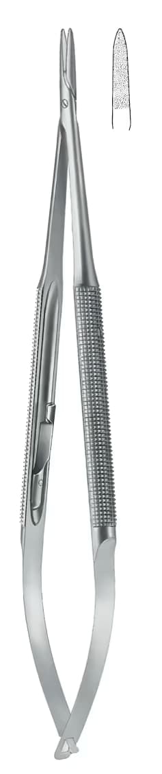 Portegü Mikro kilitli yuvarlak sap 2,0mm 15cm düz