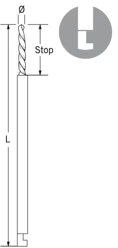 matkap ucu 1,1x5x50mm