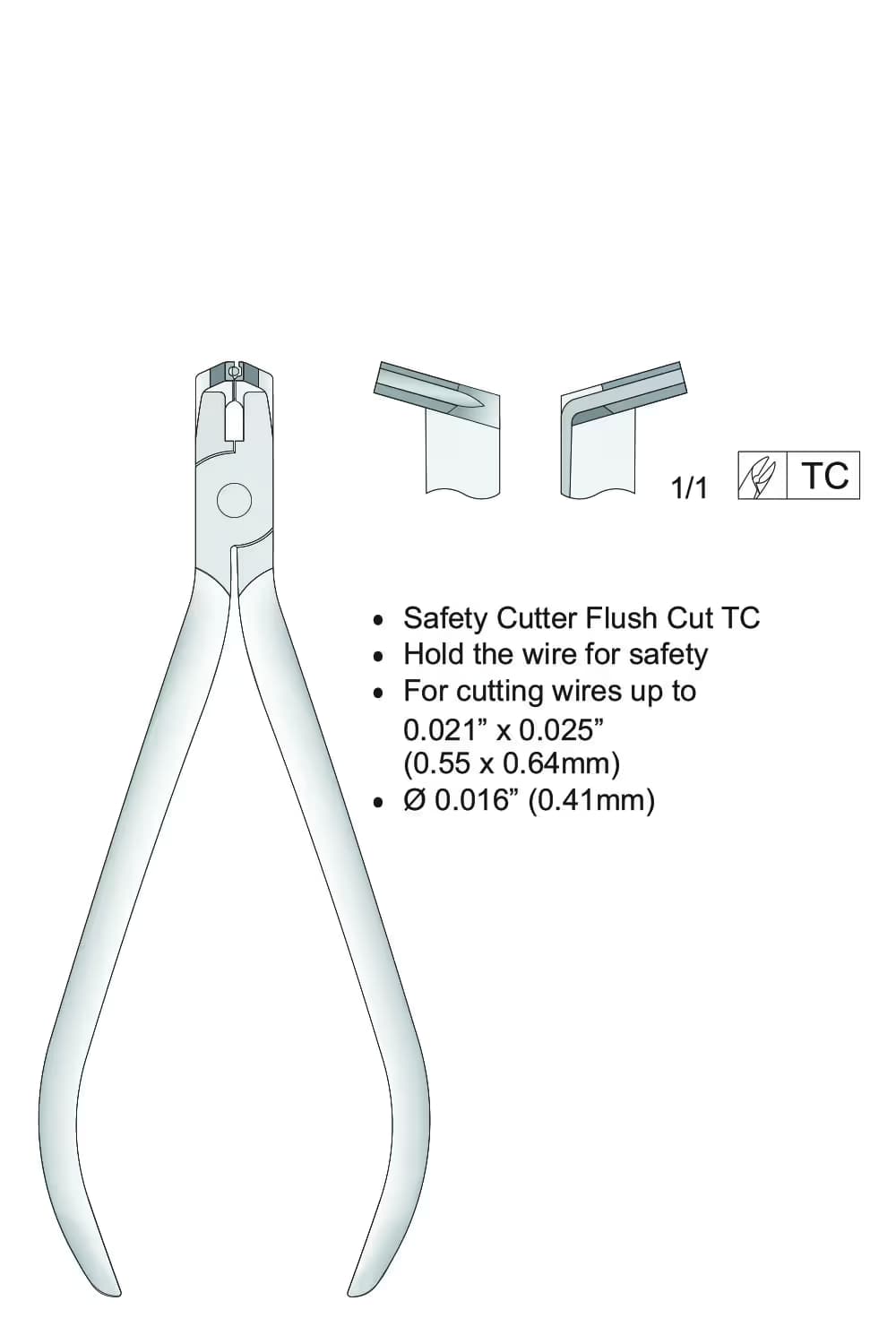 Kesici Distal Ve Flush 136Mm