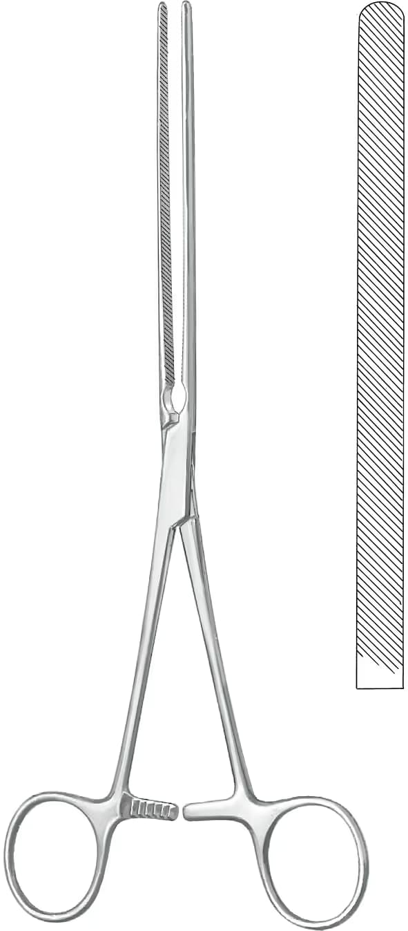 BARSAK KLEMPİ DOYEN 23,5CM DÜZ.