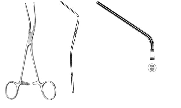 ATRAVMATIK KLEMP DEBAKEY 24cm 100mm