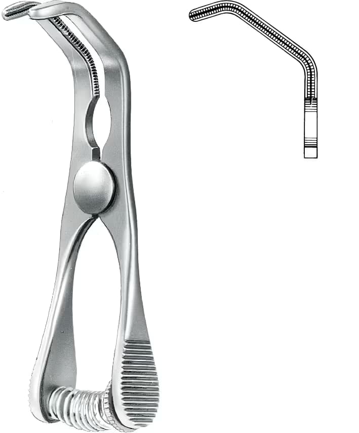 ATRAVMATİK BULLDOG KLEMP DEBAKEY SATINSKY 70mm AÇILI