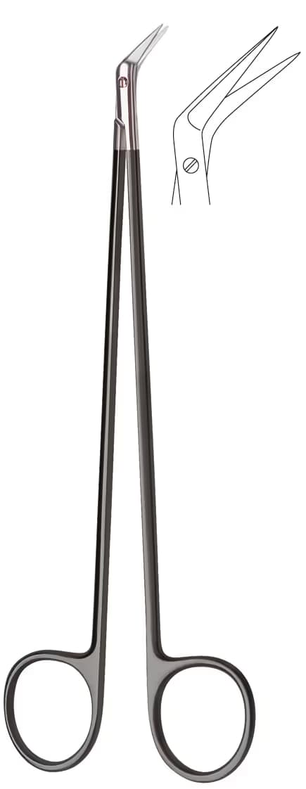 MAKAS DIETRICH TIRTIKLI AĞIZ 18,5CM 15MM 45DERECE
