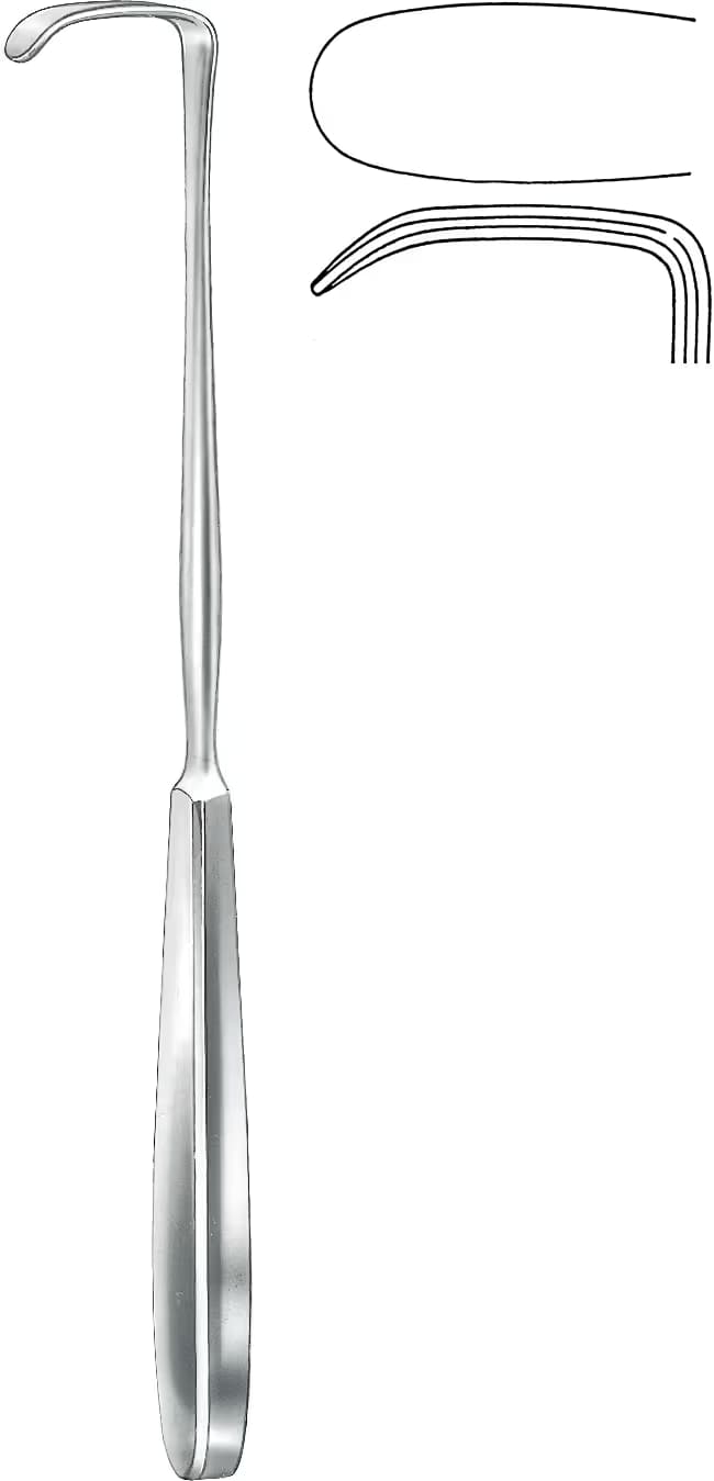 EKARTOR LANGENBECK 22CM 30X14MM