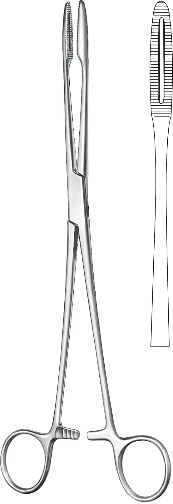 SPANÇ VE TEMİZLİK KLEMPİ GROSS-MAIER 20CM DÜZ