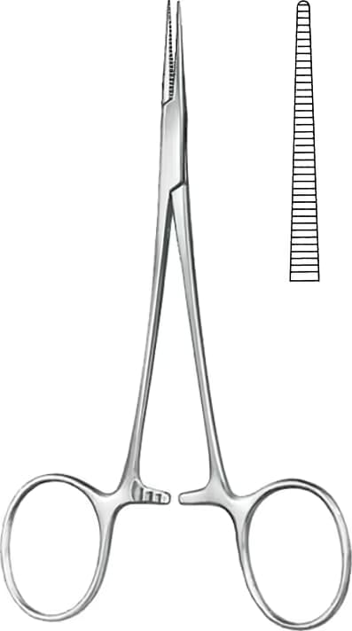 HALSTED MOSKUTO KLEMP 14CM DÜZ.