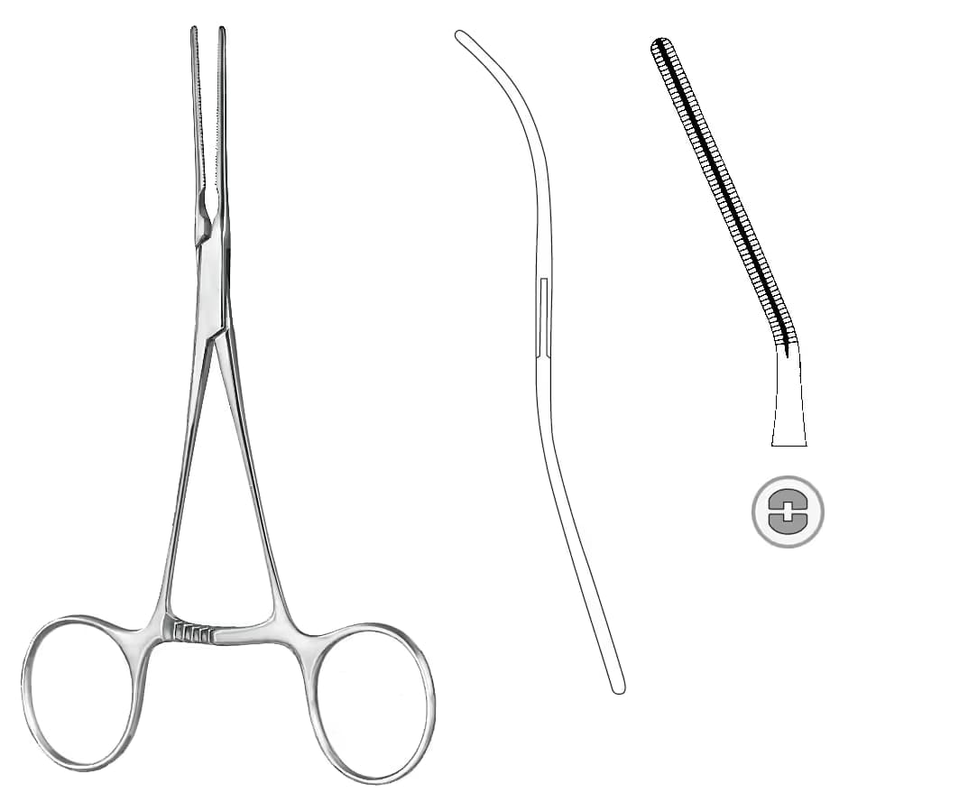 ATRAVMATIK KLEMP COOLEY 14cm 38mm AÇILI