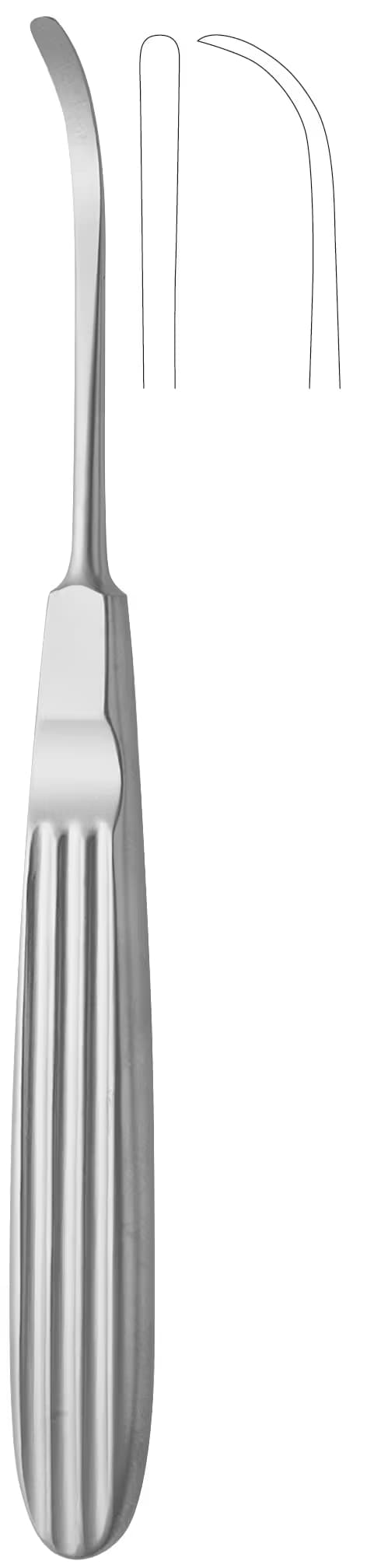 MÜHLİNG RASPA 17CM 4MM ÇOK EĞRİ