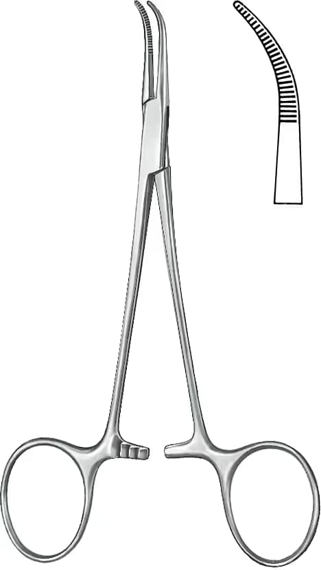 DİSEKSİYON KLEMP BABY-MIXTER14CM FIG.1