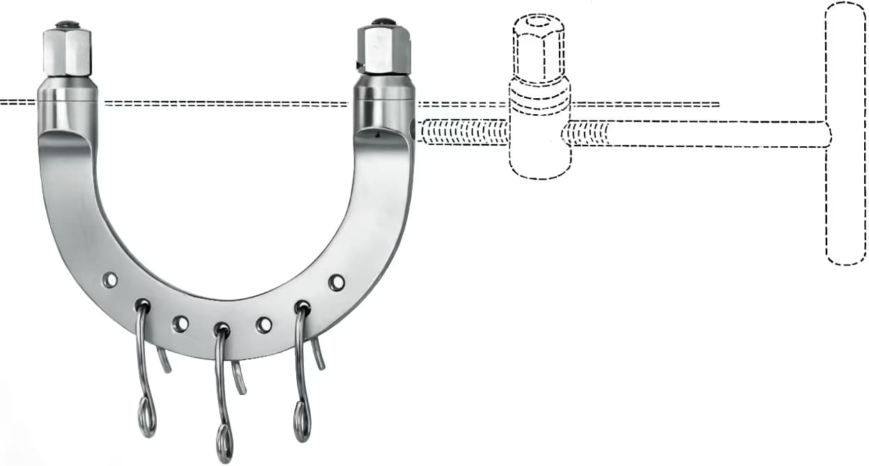 TRAKSİYON NALI KIRSCHNER 12cm