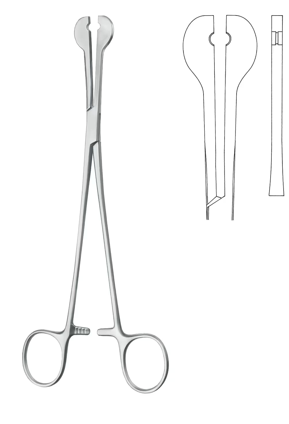 trokar kavrama forsepsi rasse 21cm