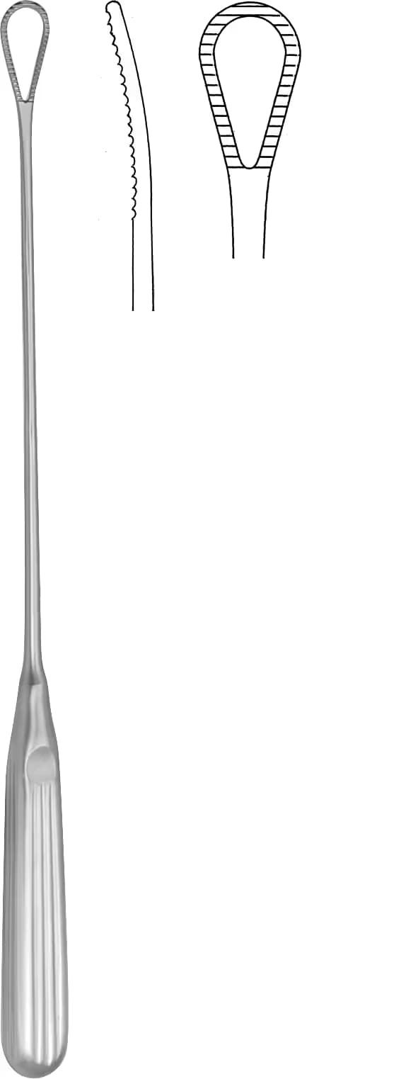 UTERINE KÜRET GREENE 28CM 10MM