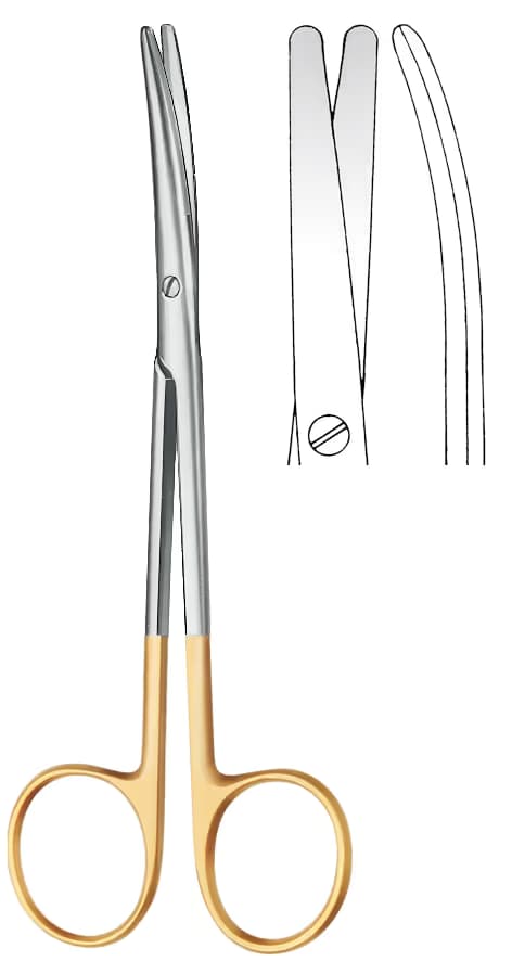 TC MAKAS METZENBAUM 11,5CM EĞRİ