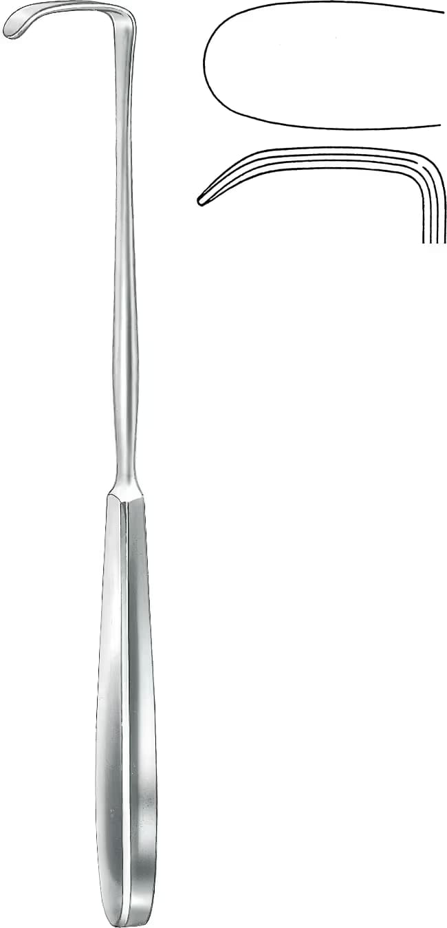 EKARTOR LANGENBECK 22CM 30X16MM