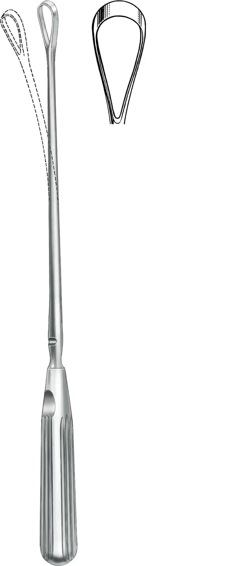 UTERIN KÜRET SIMS 25,5CM 15MM KÜNT
