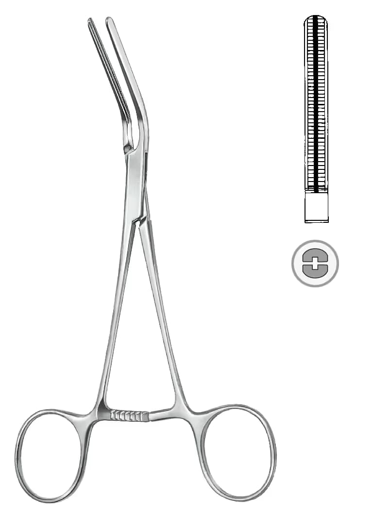 ATRAVMATİK KLEMP DARDIK 15CM 38mm DÜZ