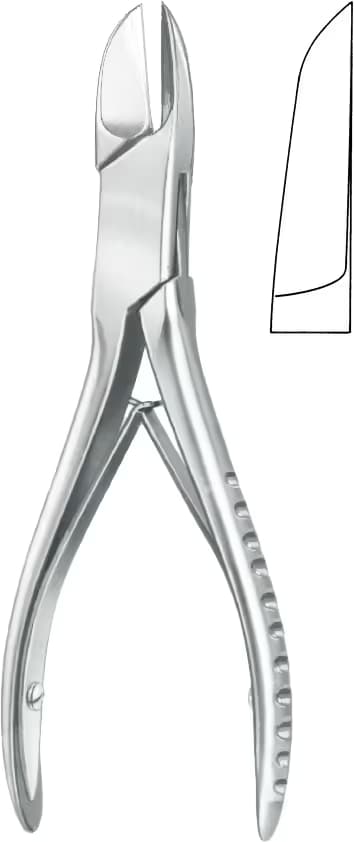 KEMİK KESME KLEMPİ LISTON DUZ 14CM