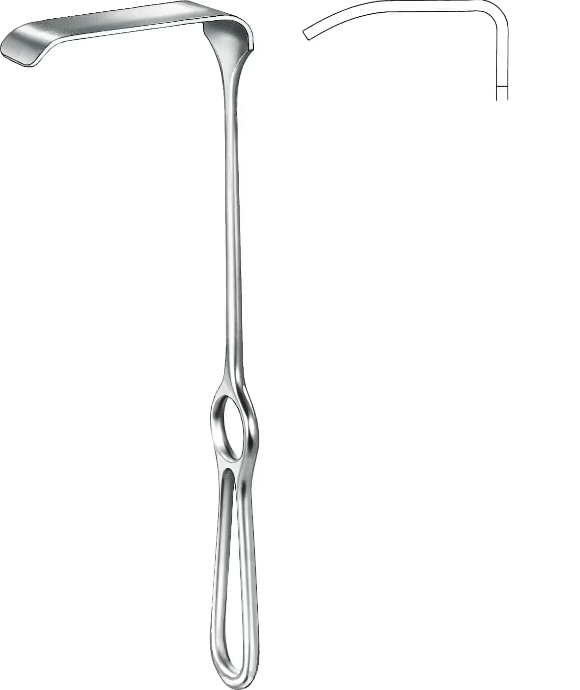 EKARTOR KOCHER-LANGENBECK 21,5CM 35X15MM