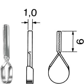 Damar Klip 6x1,0mm 85gr