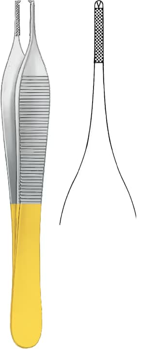 TC PENSET ADSON DISLI İNCE 15CM