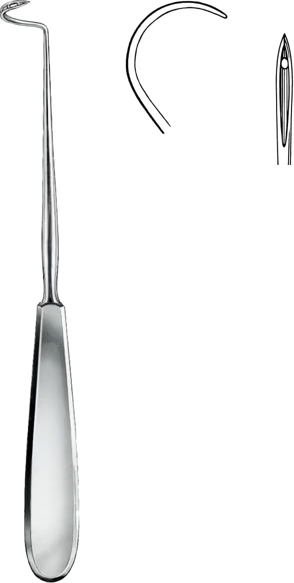 STUR ALETİ DESCHAMPS SİVRİ 21CM SAĞ