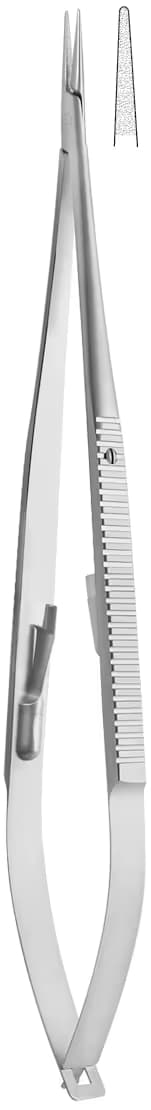 TC Portegü Mikro kilitli düz sap 0,80mm 15cm düz