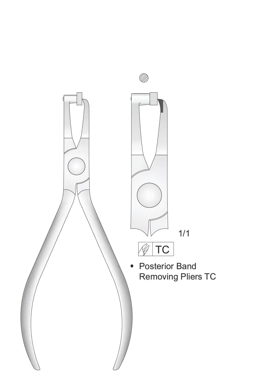 Tc Oliver Bandı Çıkarma Pensesi 140Mm