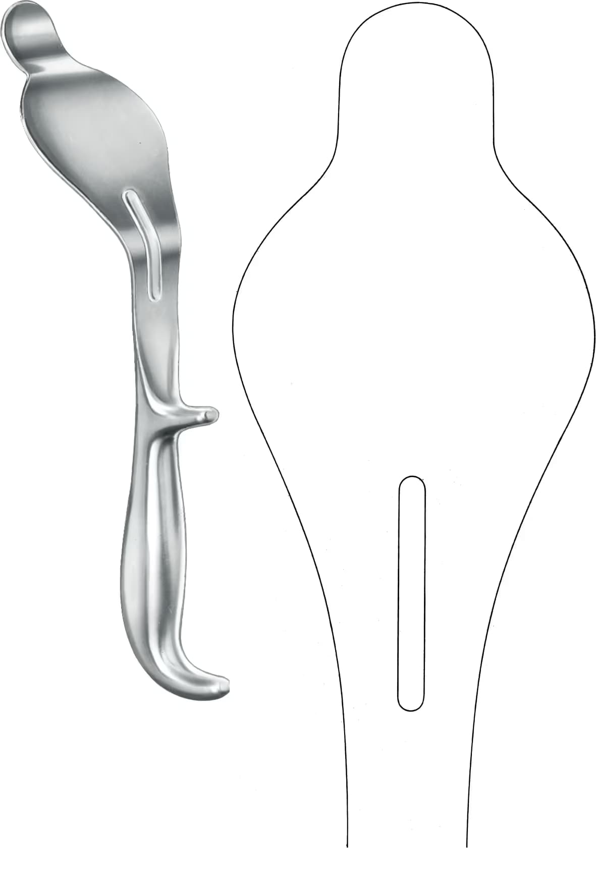 KEMİK ELEVATÖRÜ BENNET 60MM 23,5CM