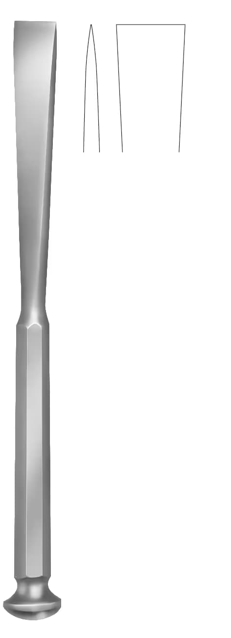STILLE OSTEOTOM 20,5CM 12MM