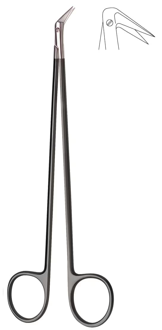 MAKAS DIETRICH TIRTIKLI AĞIZ 18,5CM 10MM 125DERECE