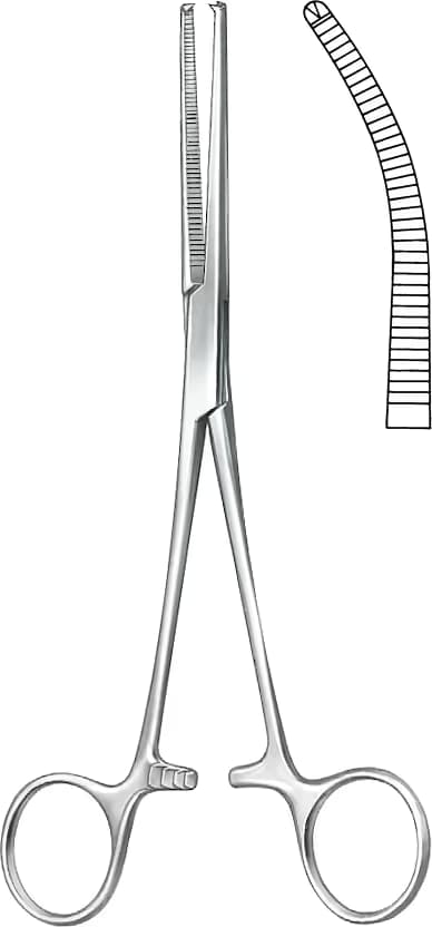 KLEMP KOCHER İNCE 1X2 DISLI EGRI 13CM