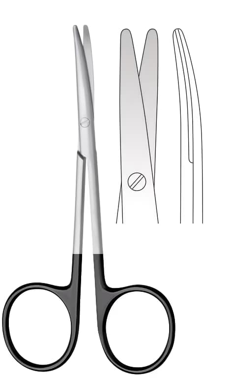 TC SUPERCUT MAKAS BABY METZENBAUM 11,5cm EĞRİ