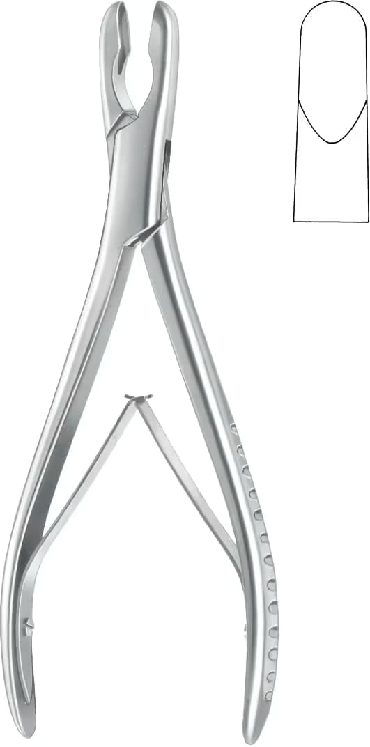 KEMİK RONJUR LUER 17cm DÜZ