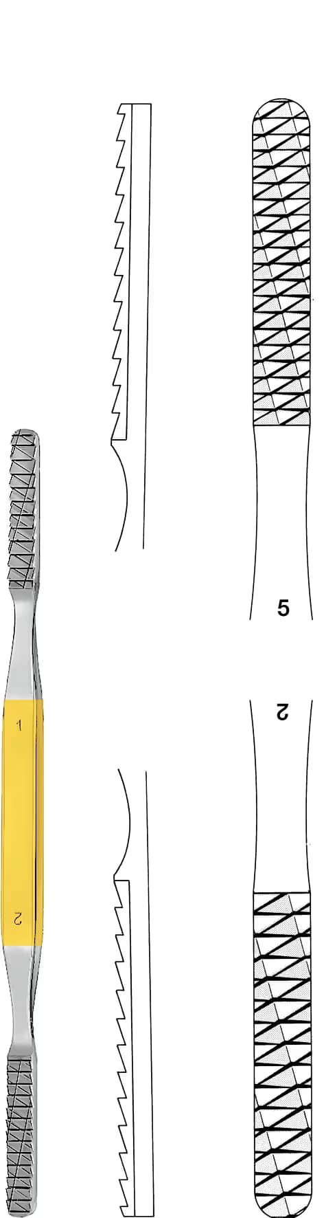 TÖRPÜ ÇİFTLİ TC 20,5CM 2/5
