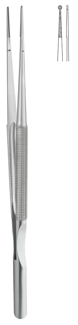 TC PENSET MİKRO YUVARLAK SAP DENGE AYARLI PLATFORMLU 18CM 1x0,5mm DÜZ